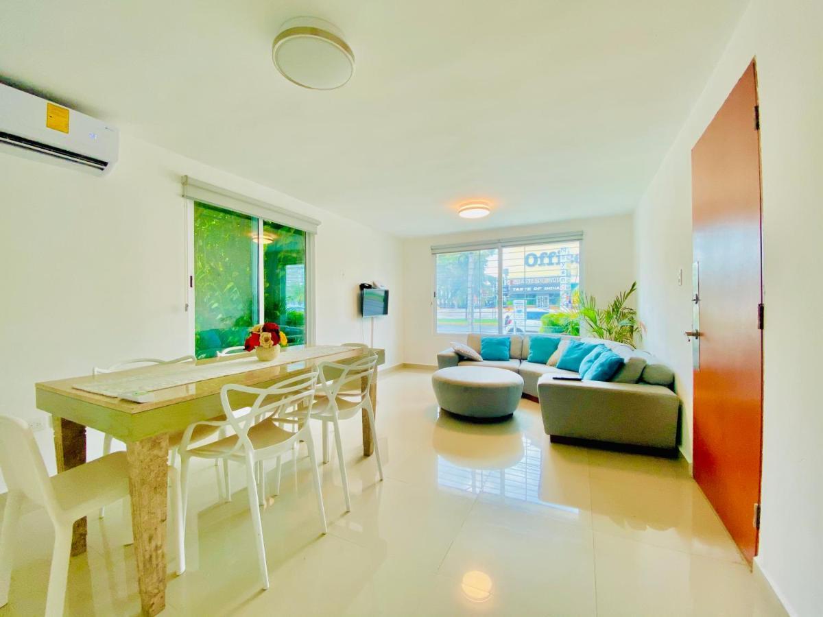 Apartamento cálido y moderno en la entrada de la zona hotelera Cancún Exterior foto