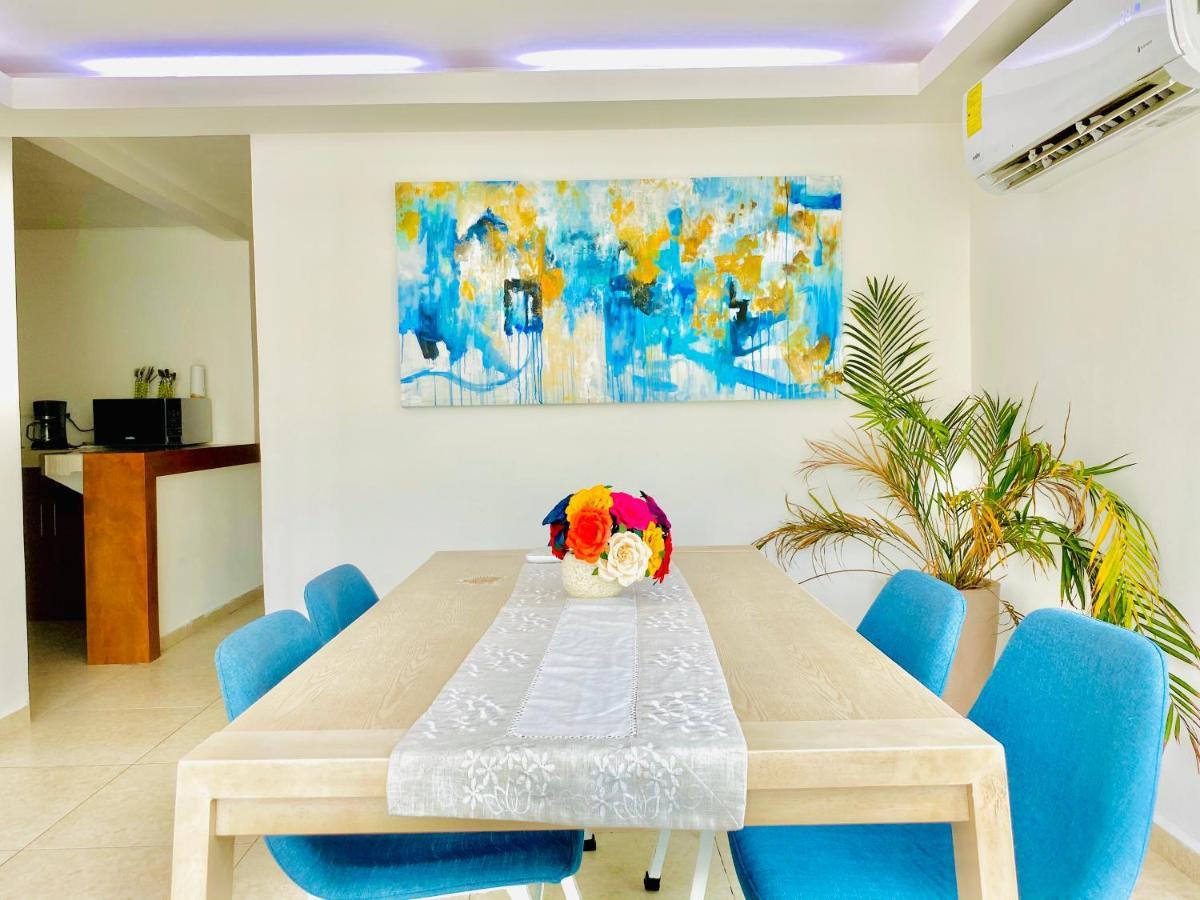 Apartamento cálido y moderno en la entrada de la zona hotelera Cancún Exterior foto