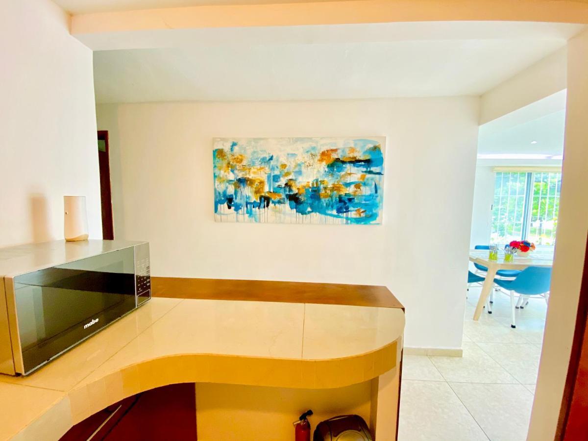 Apartamento cálido y moderno en la entrada de la zona hotelera Cancún Exterior foto